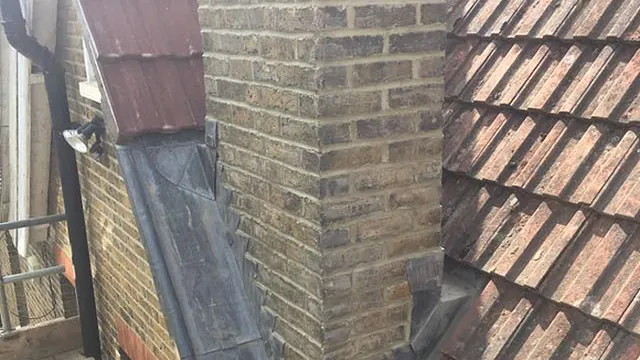 Removal of old tile ready for the new ones