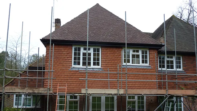 A complete new roof applied to a home in middlesex by our team