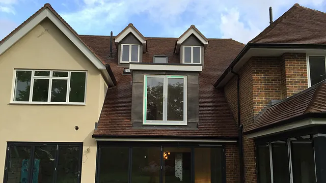 Complete roofing done for a customer staines