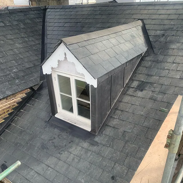 slate roof