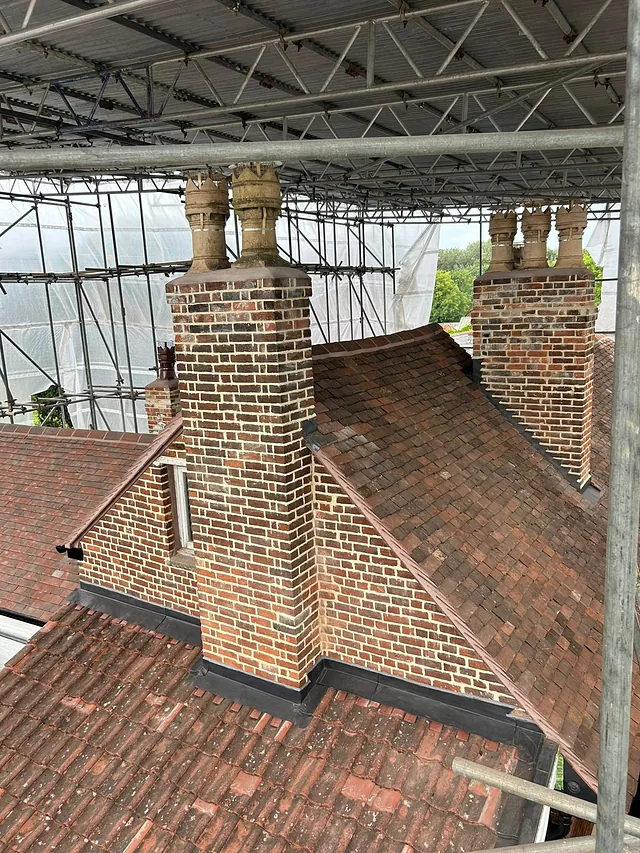 New roofs