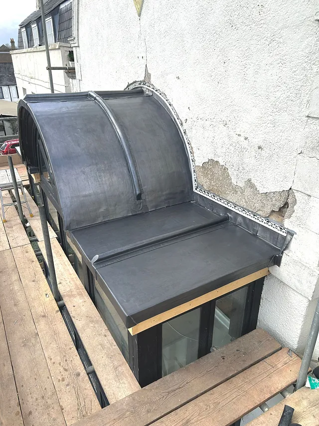 Leadwork on dormer windows richmond