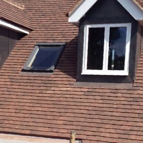 Roof repair work done by our team in Middlesex