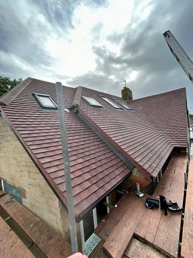 tiled roof