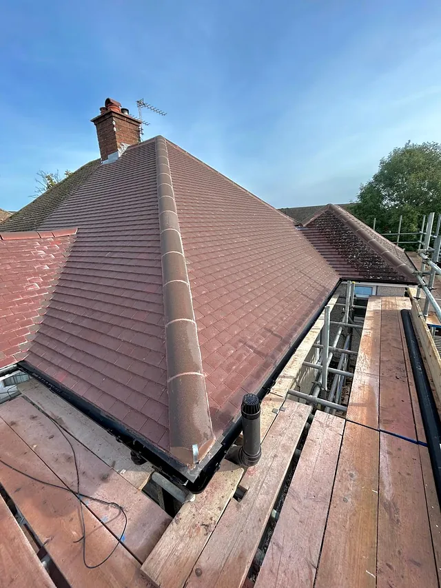 tiled roof