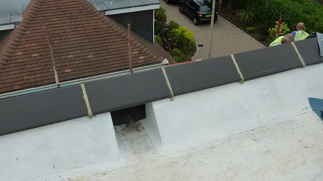 flat asphalt roofing done by our talented team