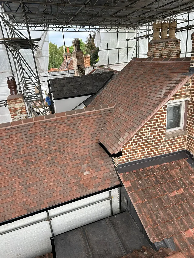 tiled roof