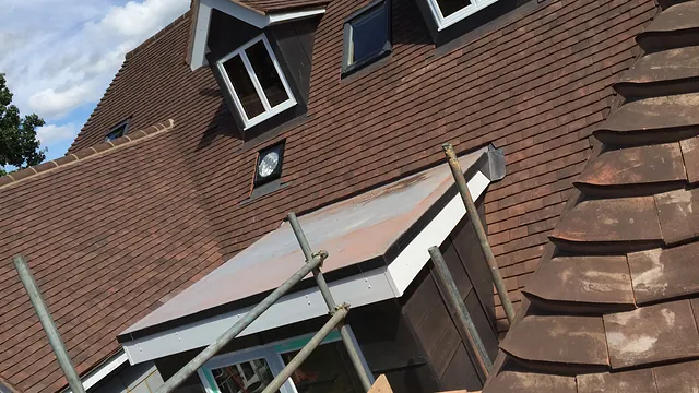 Flat roof work done by our taltented team